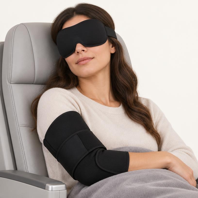 Step 06: Secure the mask and relax